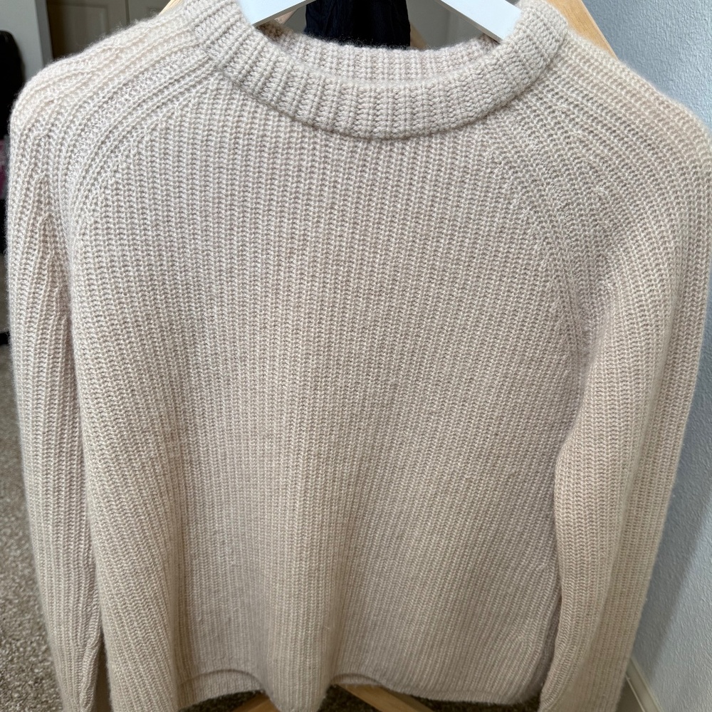 Jenni Kayne Cashmere Fisherman Sweater